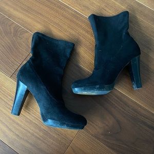 [Nine West] Black Suede Boots
